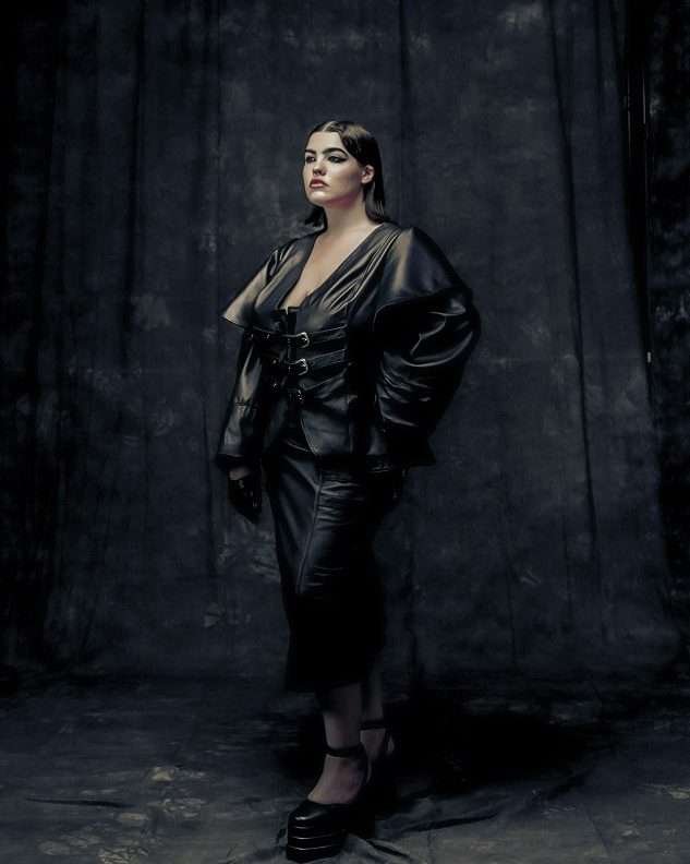 Modella Martina Vasi for ISO MODEL MANAGEMENT Grunge Look 0032